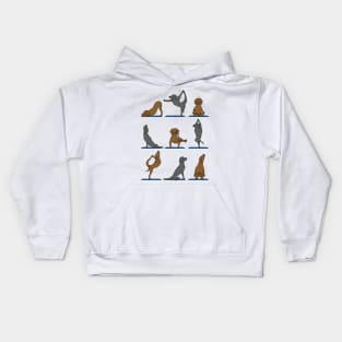 Vizsla Yoga Kids Hoodie